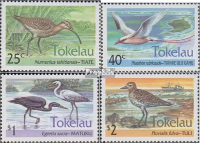 Produktbild von Briefmarken Tokelau 1993 Mi 196-199 (kompl.Ausg.) postfrisch Wasservögel