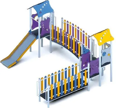 Immagine prodotto di Freizeitgelände Spielplatz Kinderspielplatz Tummelplatz Familienpark Rutschbahn