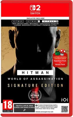 Produktbild von Nintendo Games Switch 2 Hitman World Of Assassination Signature Edition Durchsichtig PAL Durchsichtig PAL