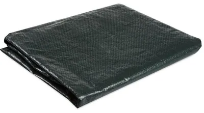 Produktbild von Windhager Rasenmäher-Abdeckhaube, UV-stabilisiertes Polyethylen-Gewebe, 2,5x0,5x1,4m, 115 g/m², Aluminiumösen