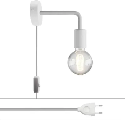 Image de Lampe Spostaluce en métal avec extension courbée