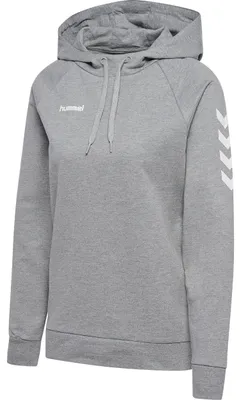 Produktbild von hummel, hmlGO Baumwolle Hoodie Woman, Grey Melange, L