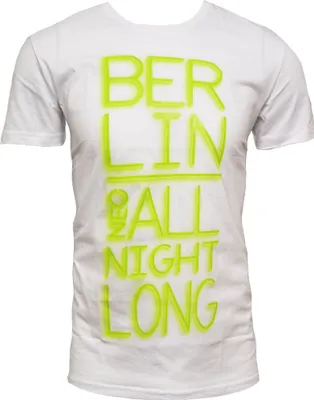 Produktbild von Adidas NEO Berlin City T-Shirt weiss Herren Kurzarm 100% Baumwolle Tee Shirt Gr. M