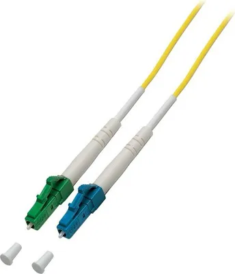 Produktbild von OS2 simplex Glasfaserkabel LC/APC-LC 1m