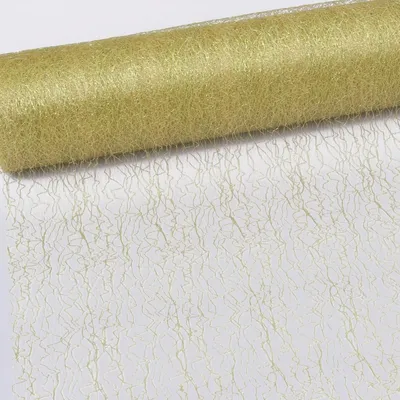 Produktbild von Spiderweb - Mesch - Tischband - 30cm metallic gold - Rolle 25m - 67 003-R 300