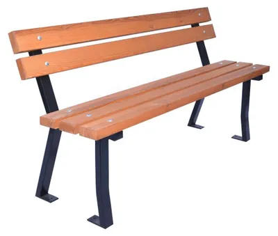 Obrázek produktu pro Parková lavice dřevěná 150 x 37 x 75 cm