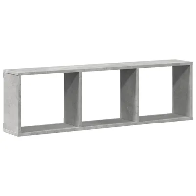 Obrázek produktu pro Nástěnná skříňka 100x16x30 cm betonově šedá kompozitní dřevo