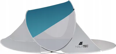 Obrázok produktu pre Trizand 10182 Samorozkladací stan plážový 220 x 120 x 90 cm modrošedý