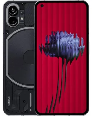 Produktbild von Nothing Phone (1), 16,6 cm (6.55"), 2400 x 1080 Pixel, 8 GB, 256 GB, 50 MP, Schwarz