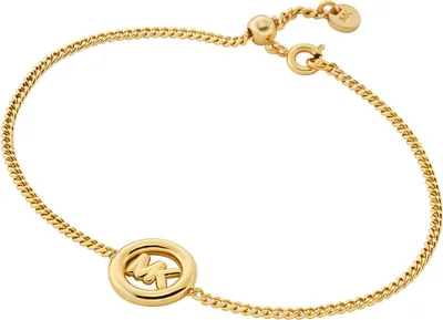 Produktbild von Michael Kors MKJ8576710 Damen Collier Messing Gold 22 cm