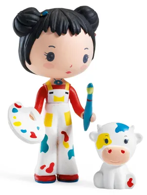 Zdjęcie produktu dla Figurka Tinyly Barbouille & Gribs, Djeco