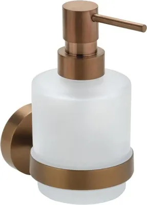Obrázek produktu pro X-ROUND COPPER dávkovač mýdla 200 ml, matné sklo, matná měď