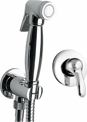 Immagine prodotto di Miscelatore a incasso con doccetta per WC Retro, cromo