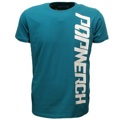 Obrázok produktu pre Tričko Popmerch Ocean Blue Immersive Logo - oficiálny tovar - L
