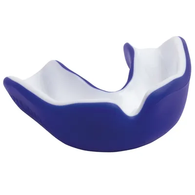 Image de Casque de protection Gilbert Mundschutz, modèle Virtuo, double densité, bleu/blanc, pour adultes, boîte de 10 pièces