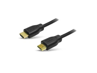 Produktbild von LogiLink HDMI Kabel 1.4 A-Stecker - A-Stecker 0,2 m schwarz