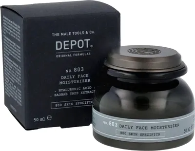 Immagine prodotto di DEPOT The Male Tools & Co. N. 803 Daliy, Uomo, 50 ml, Crema, Per tutti i tipi di pelle, Contro l'aspetto spento, Idratante, Nutriente, Protettivo, Rinfrescante, Vasetto
