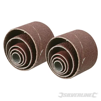 Obrázek produktu pro Brusné návleky Silverline, 10dílná sada, zrnitost 80