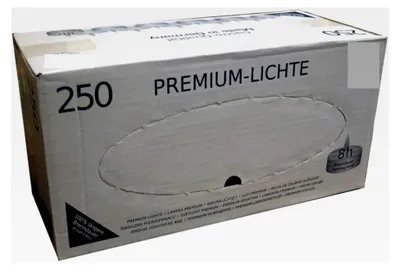 Produktbild von 250 Teelichte, 8 Stunden Brenndauer, Ø 38 mm, im Aluminiumbecher