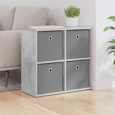 Produktbild von vidaXL Sideboard mit Schubladen Beton Grau 59,5 x 27 x 57 cm