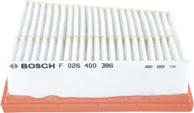 Produktbild von Luftfilter BOSCH F 026 400 386 für RENAULT MEGANE III Grandtour (KZ0/1) Filtereinsatz
