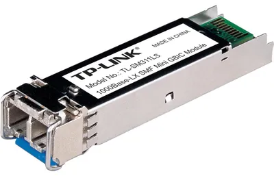 Produktbild von TP-Link TL-SM311LS, Faseroptik, 1250 Mbit/s, mini-GBIC/SFP, LC (UPC), 9/125 µm, 10000 m