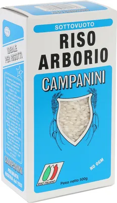 Produktbild von RISO ARBORIO REIS | Risotto Reis | RISERA CAMPANINI | 500g | aus Italien | cremiges Risotto