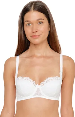 Produktbild von SUSA Dirndl-BH mit Bügel Modell 8864, Serie Wiesn-Zauber (BH Größe: 80 D / Farbe: weiß)