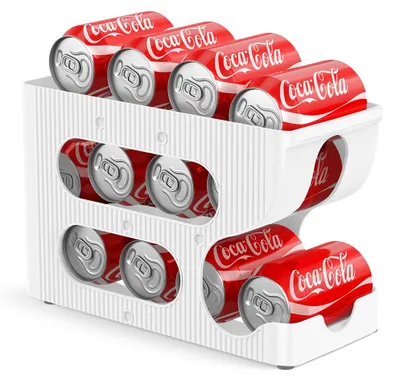 Dosen-Organizer für Kühlschrank, 12 Dosen, 1 Packung