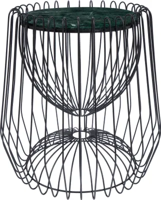 Produktbild von Beistelltisch Natassia 200 Grün / Schwarz
