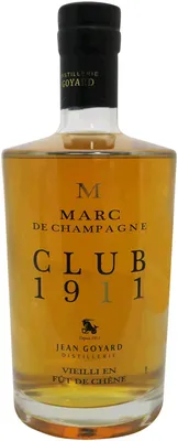 Produktbild von Marc de Champagne Club 1911 Jean Goyard Grappa 40% Vol.0.7L
