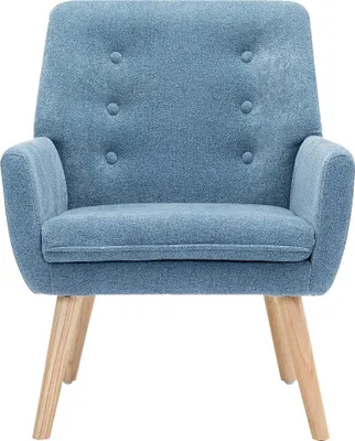 Produktbild von Gepolsterter Sessel blau - OSIMO