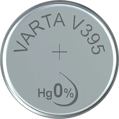 Produktbild von VARTA Silber-Oxid Uhrenzelle V395 (SR57) 1,55 Volt 42 mAh