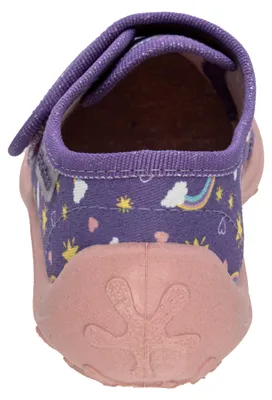 Produktbild von Fischer Kinder Hausschuh für Mädchen mit fantasievollem Pferd Motiv Boogy 652333, Größe:32 EU, Farbe:Lila