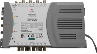 Produktbild von Triax TMS/CKR 5x16 S - Multiswitch Satelliten-/terrestrisches