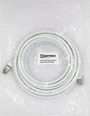 Immagine prodotto di NETTRIXX - Cablepatch CAT7 SFTP 500 cm bianco, sfuso - 550233