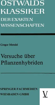 Produktbild von Versuche über Pflanzenhybriden