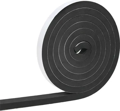 Obrázek produktu pro Samolepicí těsnicí páska, 1 kus, pěnové těsnění 20 mm x 10 mm x 5 m, pro dveře a okna, ochrana proti chladu, zvuková izolace, ochrana proti prachu