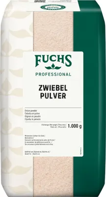 Obrázek produktu pro Fuchs Professional cibulový prášek pikantní lehký a sladký 1000g
