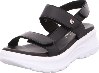 Produktbild von Panama Jack Damen Sandalen Sandalen Noor 26053-36, 26053-37, 26053-38, 26053-39, 26053-40, 26053-41, 27756-39, 27756-40, 27756-41 PAN-Noor black 39
