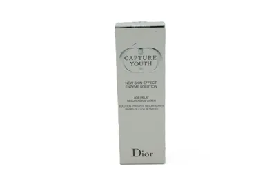 Produktbild von Dior Capture Youth Skin Effect Enzyme Solution, Reinigendes Tonikum, Frauen, Jeder Hauttyp, Exfoliation, Feuchtigkeitsspendend, Glättend, Flasche, #12911/A AQUA (WATER), PROPANEDIOL, GLYCERIN, DIPROPYLENE GLYCOL, PEG-32, GLYCOLIC ACID,...