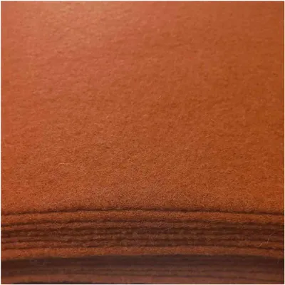 Walkloden Wollstoff Wollwalk Wollfilz Loden uni Stoff ab 0,5m x 1,45m terracotta