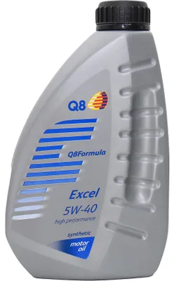 Produktbild von Q8Oils Excel für 5W-40 1 Liter Motoröl Motorenöl Synthetisch Longlife-01 WSS-M2C917-A LL-B-025 229.3 PSA B71 2300 A40 RN0700 RN0710 502 00 505 00 505