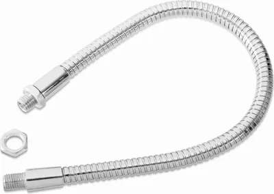 Immagine prodotto di Collo d'oca 300 mm in versione acciaio-cromo, filettatura M8x1