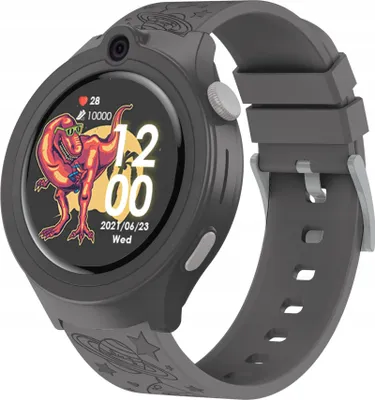 Immagine prodotto di Smartwatch Bemi Moki per bambini, 1,32 pollici, 360x360 pixel, 4G LTE, GPS, LBS, grigio
