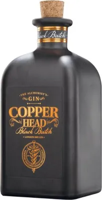 Produktbild von Copperhead Black Batch - London Dry Gin 0,5l 42%vol.