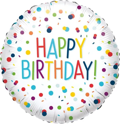 Produktbild von AMSCAN Birthday Folienballon     0