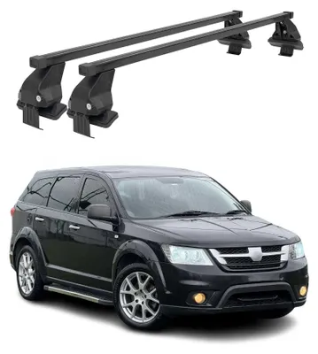 Image de Barres Transversales Menabo pour Fiat Freemont 2011-2017 Noir, Image générée par une IA