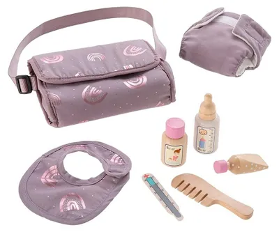 Immagine prodotto di Borsa per pannolini per bambole, con 7 accessori