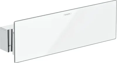 Image de hansgrohe FixFit raccordement mural Porter 300 avec support de douche et tablette de douche, 26456000